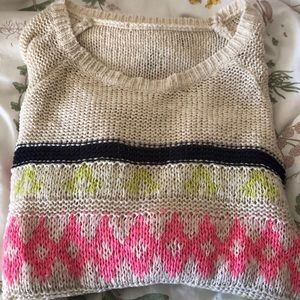 Fun, colorful sweater!
